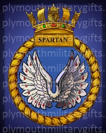 HMS Spartan Magnet